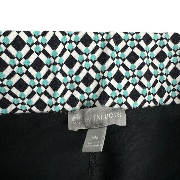 T by Talbots Everyday Stretch Diamond Geo Skort Size Medium Petite - Picture 4 of 8